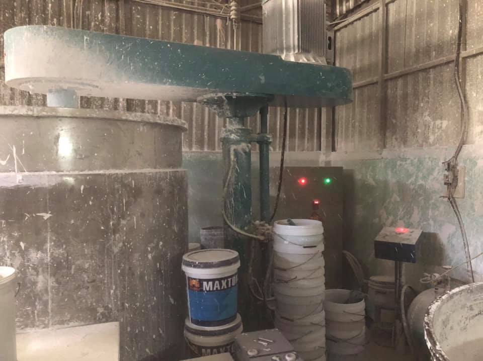 Lắp đặt biến tần cho máy trộn sơn