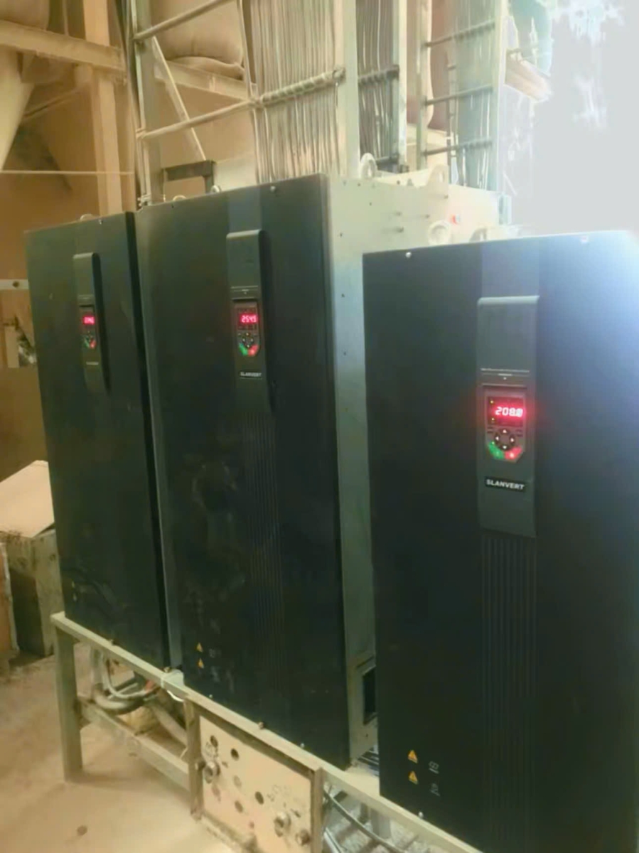 Lắp đặt Biến tần 250KW tại Nhà máy xay xát lúa gạo (Long An)