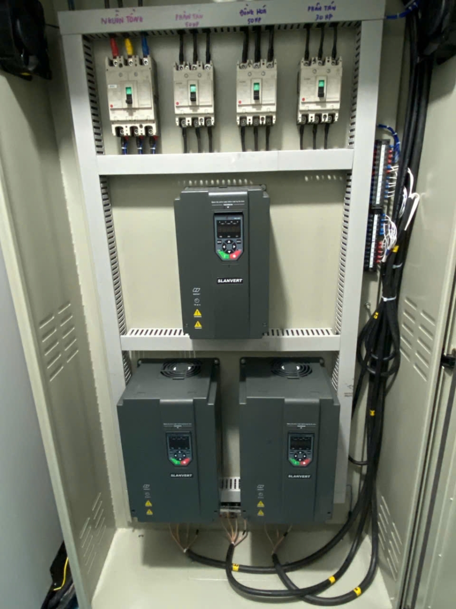 Lắp đặt Biến tần Hope530 tại Nhà máy giấy 